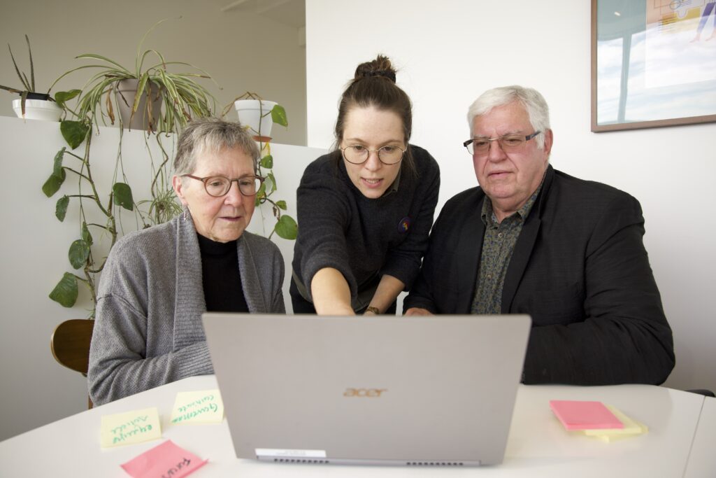 Équipe au travail